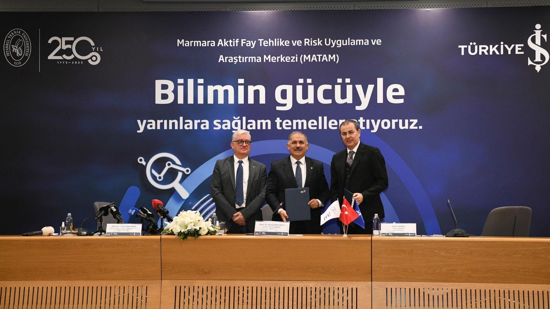 İş Bankası ve İTÜ’den Deprem Araştırma Merkezi