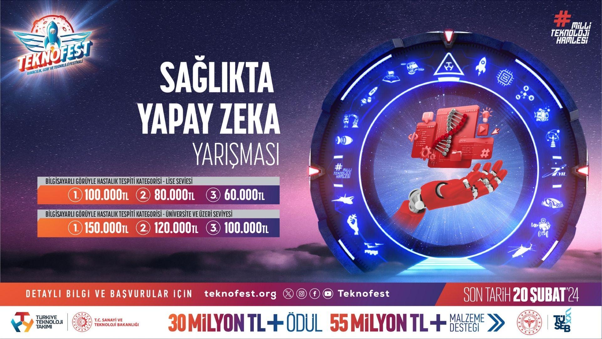 Sağlıkta Yapay Zeka Yarışması İçin Başvurular Devam Ediyor