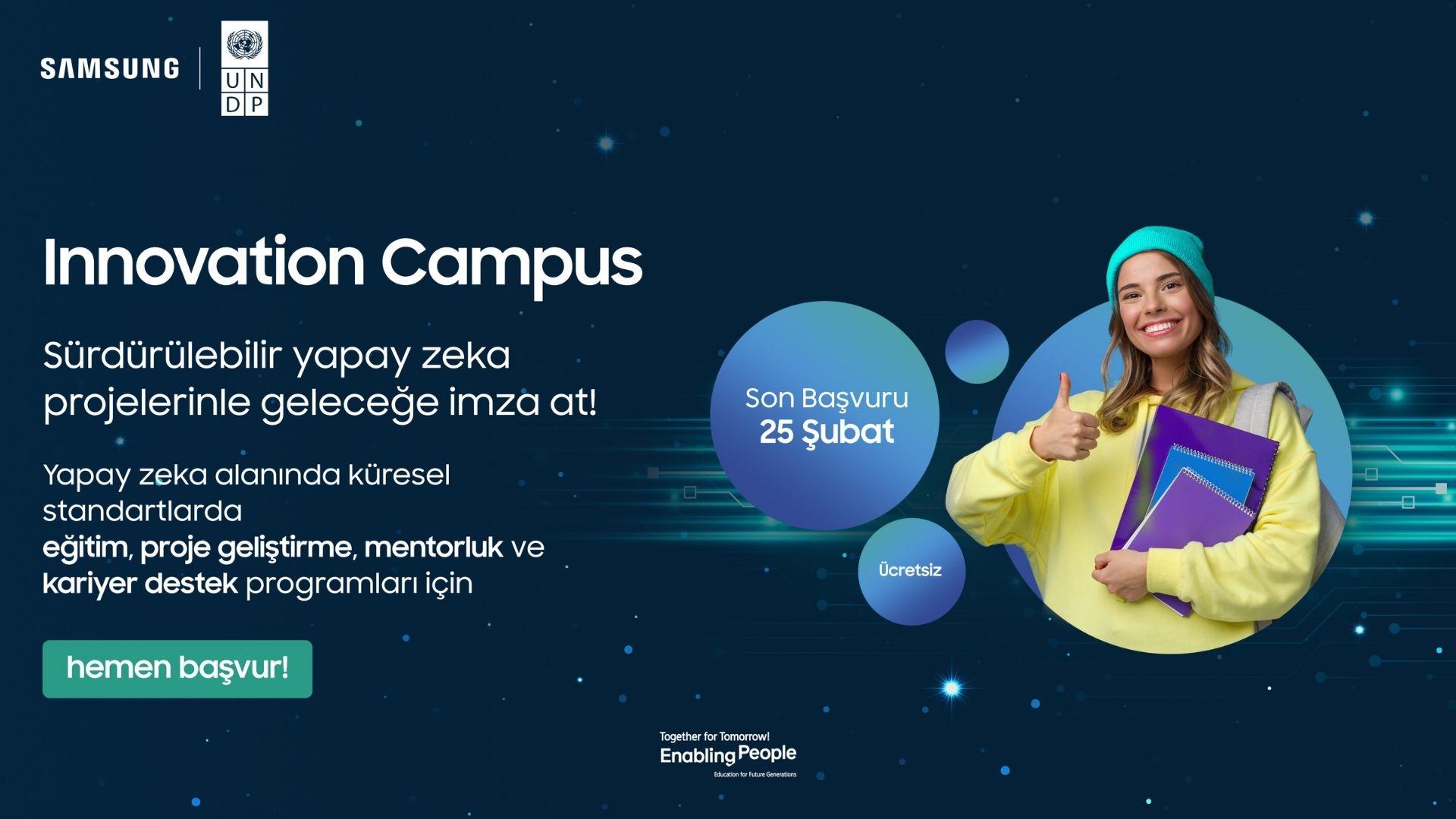 ‘‘Innovation Campus’’ Programı Kapsamında Genç Kadınlara Özel Açılan Yeni Yapay Zeka Sınıfının Başvuruları Başladı