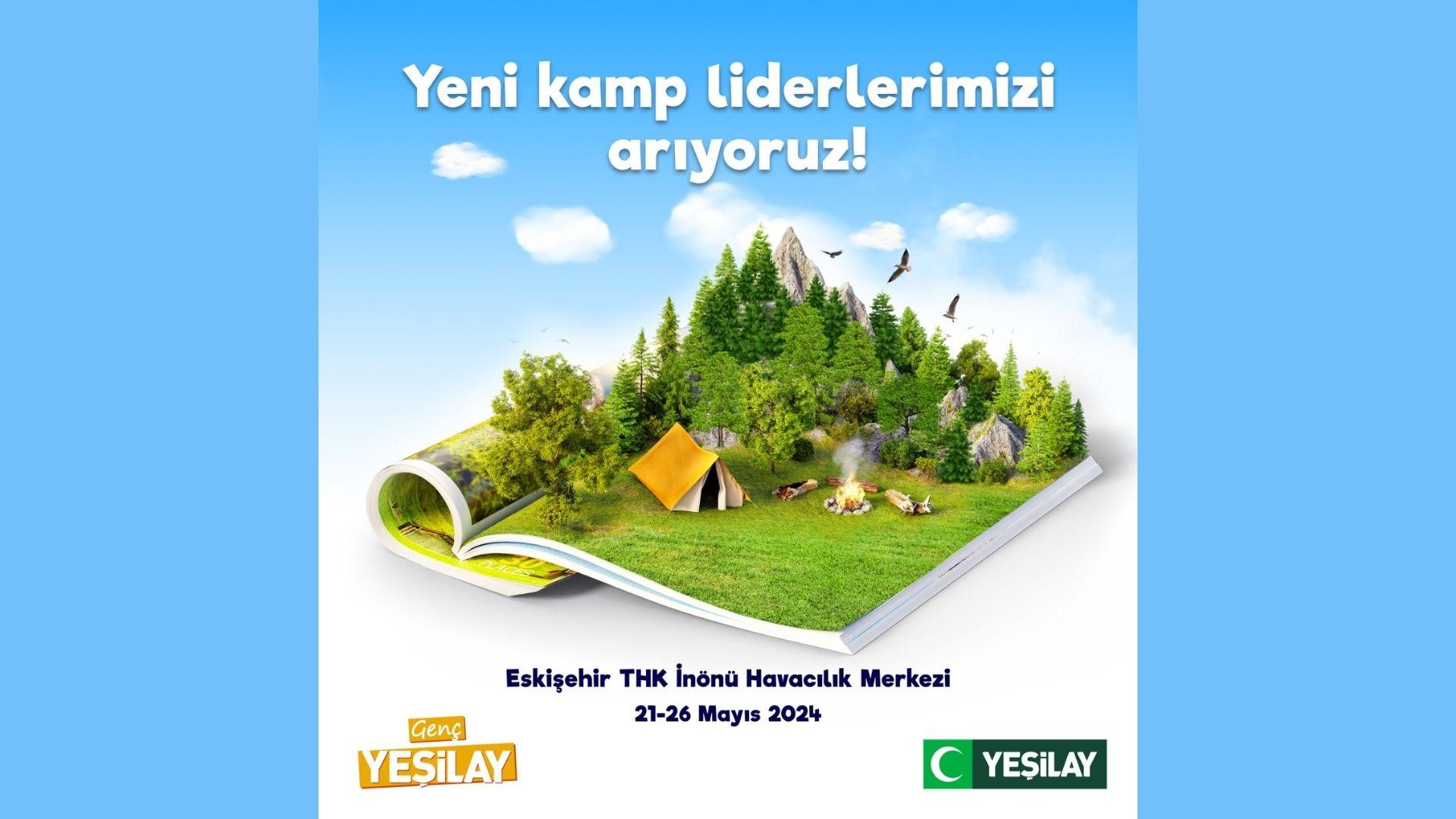 Yeşilay Kamp Lideri Yetiştirme Programı Başvuruları Başladı