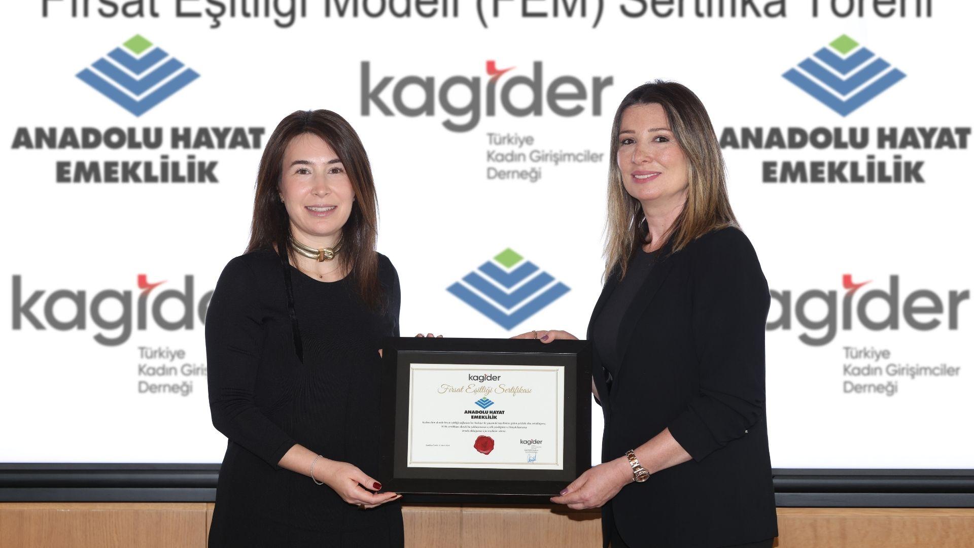 Anadolu Hayat Emeklilik, Fırsat Eşitliği Modeli (FEM) Sertifikasını Almaya Hak Kazandı