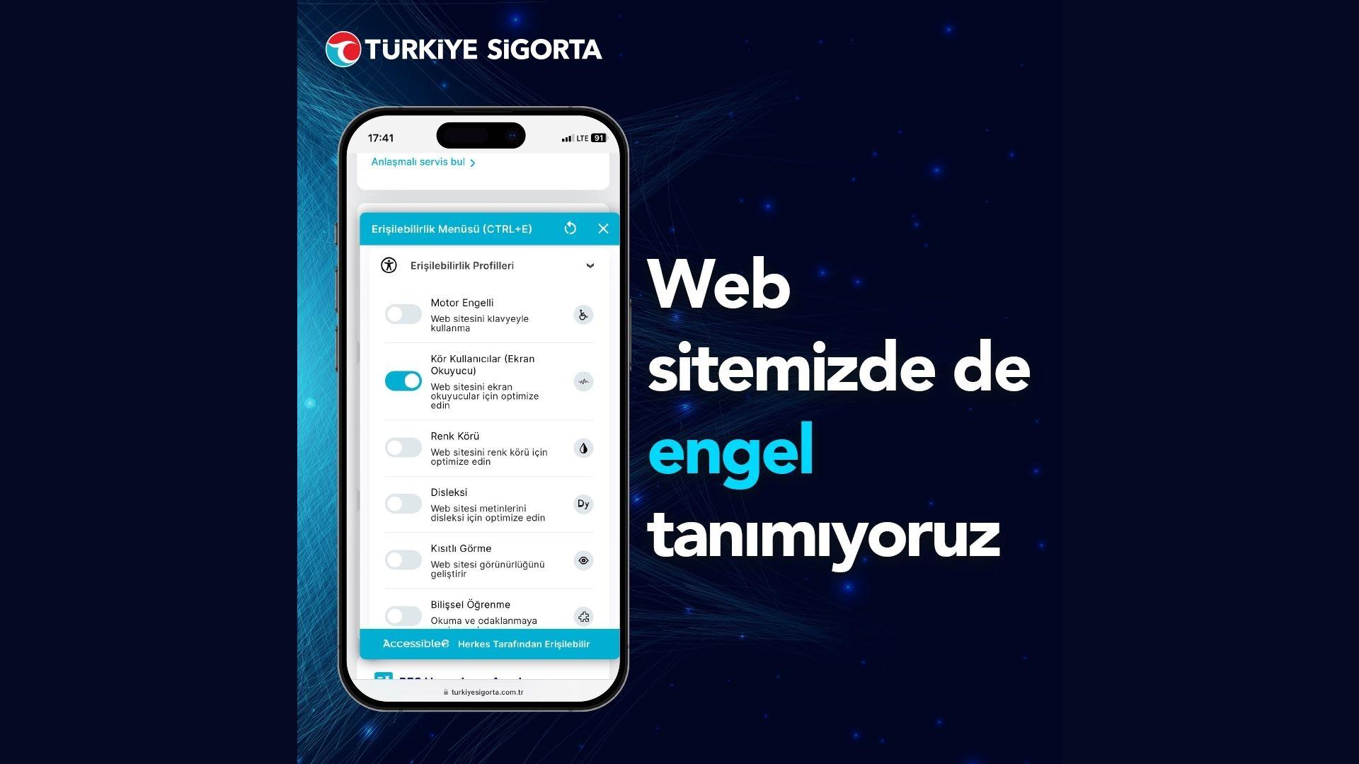 Türkiye Sigorta Engel Tanımayanların Yanında 