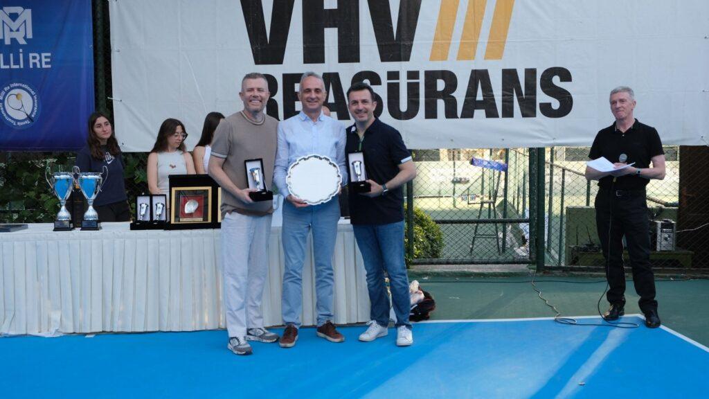 36. Milli Re Uluslararası Sigortacılar Tenis Turnuvası’nın Şampiyonları Belli Oldu