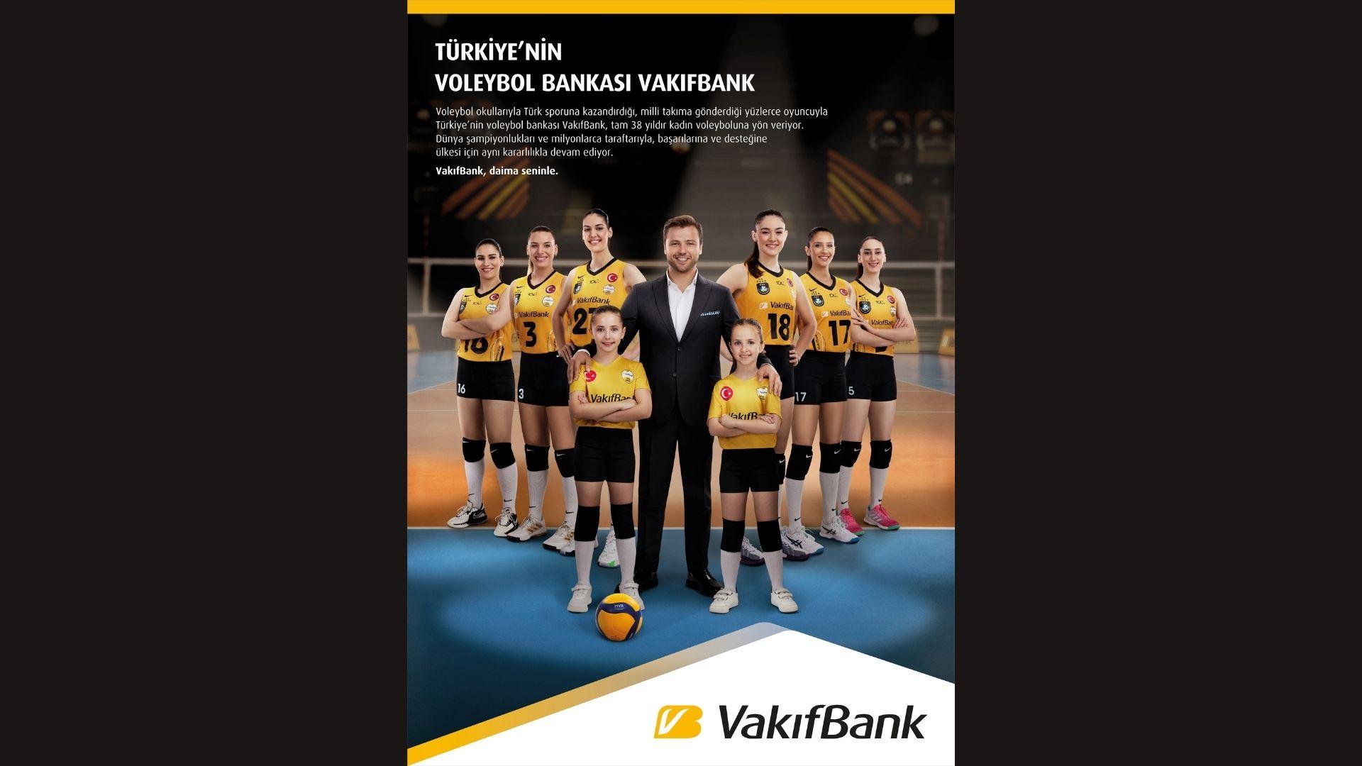 Türk Voleybol Tarihine Atılan 38 Yıllık İmzanın Özeti Vakıfbank’ın Yeni Reklam Filminde