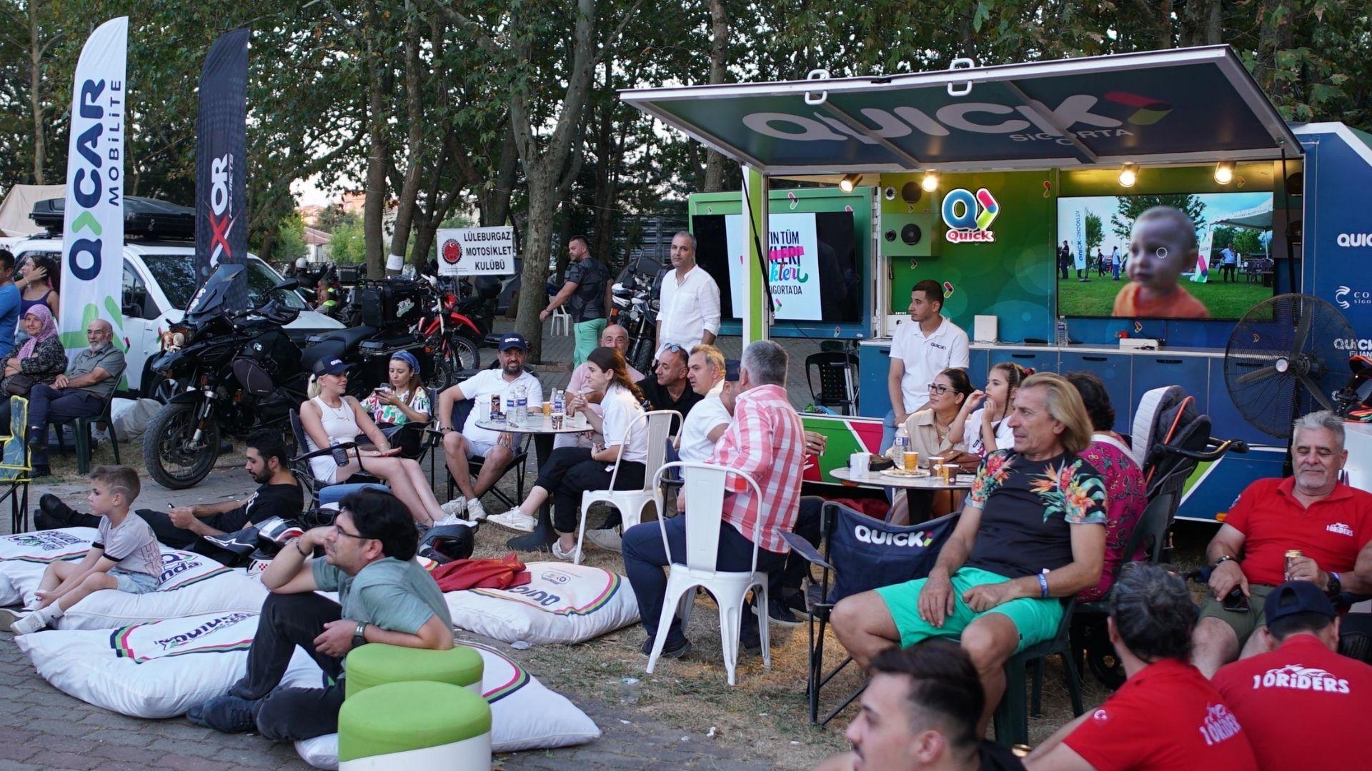 Motosiklet Tutkunları Quick Sigorta ile Batıkale Motofest’te Buluştu