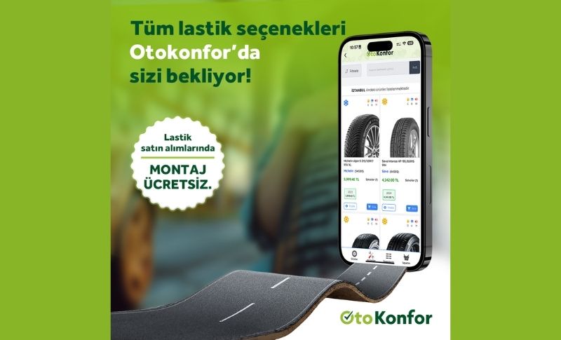 OtoKonfor’la Artık Lastik Almak Çok Kolay!