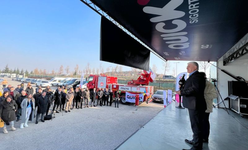 Quick Sigorta’dan Koyulhisar’a İtfaiye Aracı Bağışı | 3 Aralık 2024