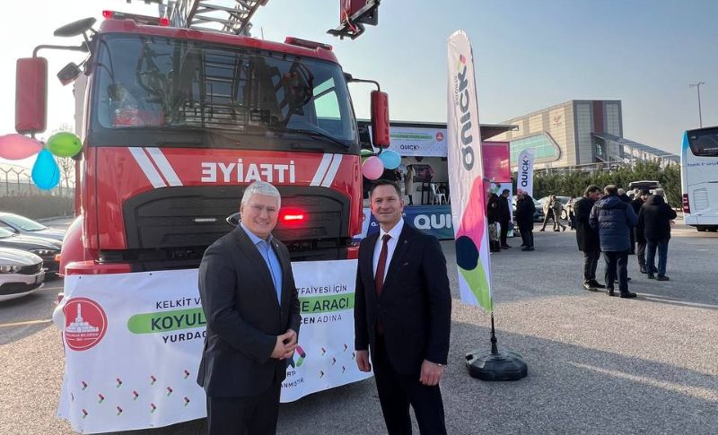 Quick Sigorta’dan Koyulhisar’a İtfaiye Aracı Bağışı | 3 Aralık 2024