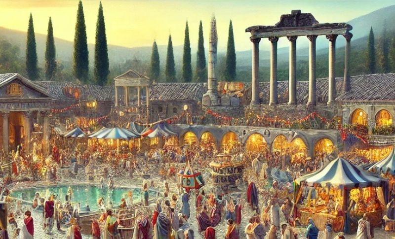Saturnalia'da Sanat ve Eğlence