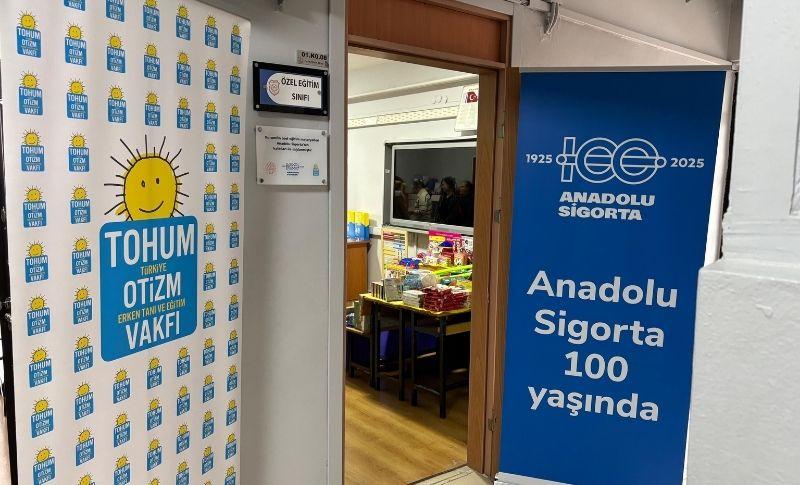 Anadolu Sigorta’dan Otizmli Çocuklara Büyük Destek