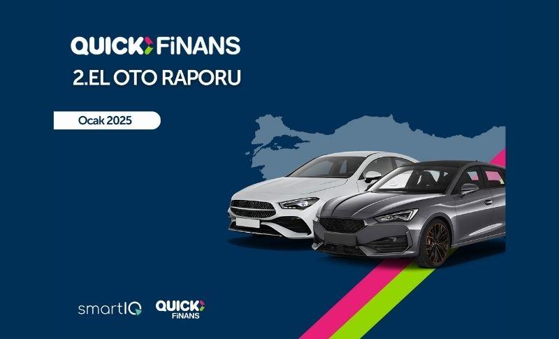 Quick Finans 2. El Oto Raporu’nun Ocak Verilerini Yayınladı
