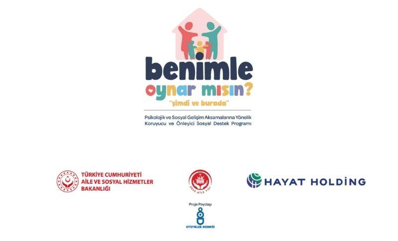 “Benimle Oynar Mısın?” Sosyal Destek Programı Başlıyor