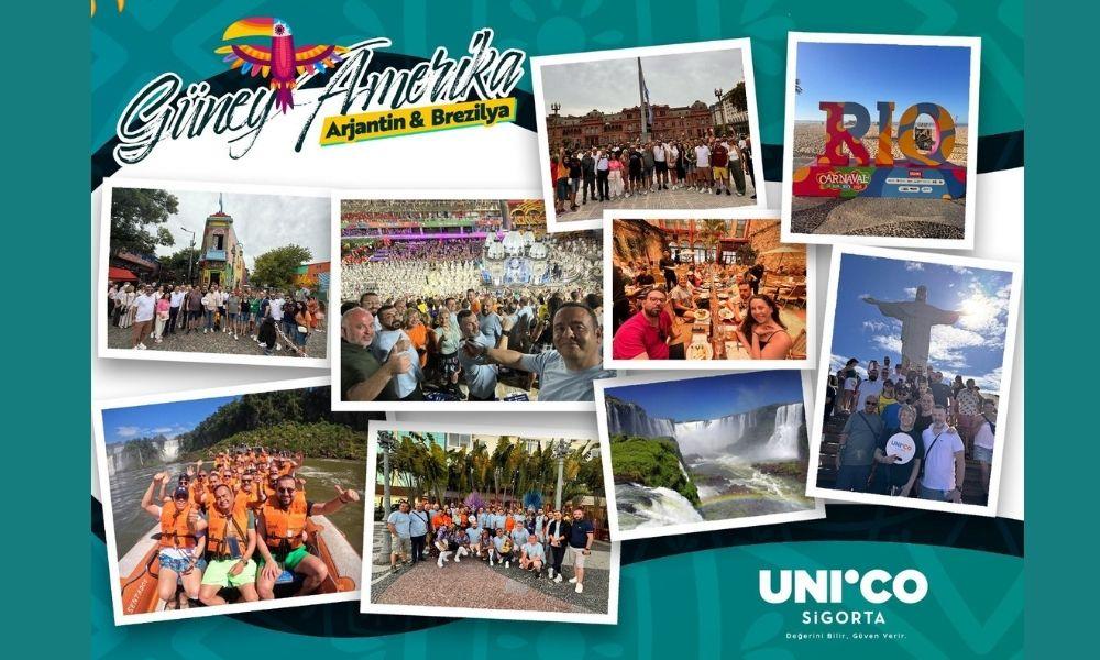 Unico Sigorta, Başarılı Acenteleri ile Rio Karnavalı’nda Buluştu