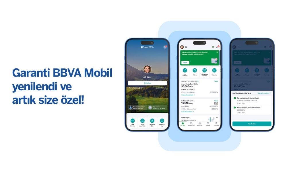 Garanti BBVA Mobil Yenilendi