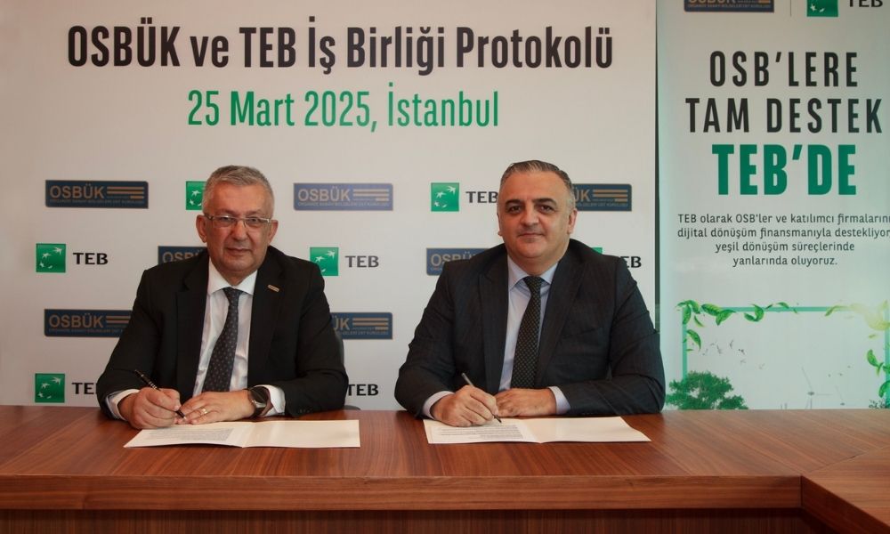 TEB Ve OSBÜK’ten Sürdürülebilirlik Ve Dijital Dönüşüm İçin İş Birliği