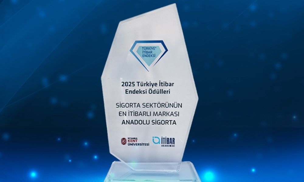 Anadolu Sigorta Türkiye’nin En İtibarlı Şirketi Seçildi