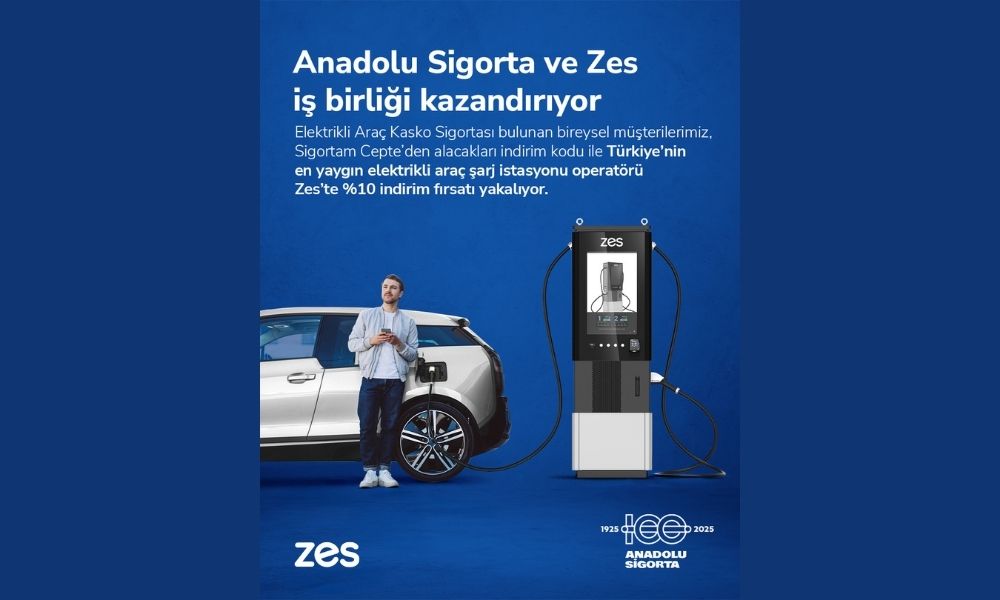 Anadolu Sigorta’dan Elektrikli Araç Sahiplerine Özel İndirim