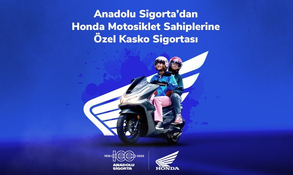 Anadolu Sigorta Honda Motosiklet Kasko Sigortası