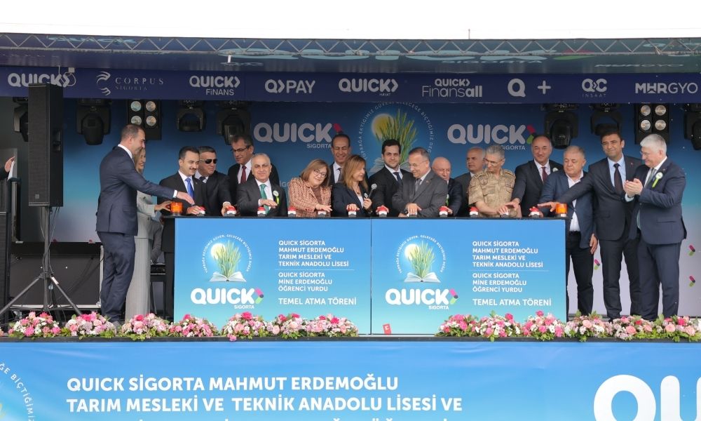 Quick Sigorta’dan Eğitimde Türkiye’ye Referans Proje