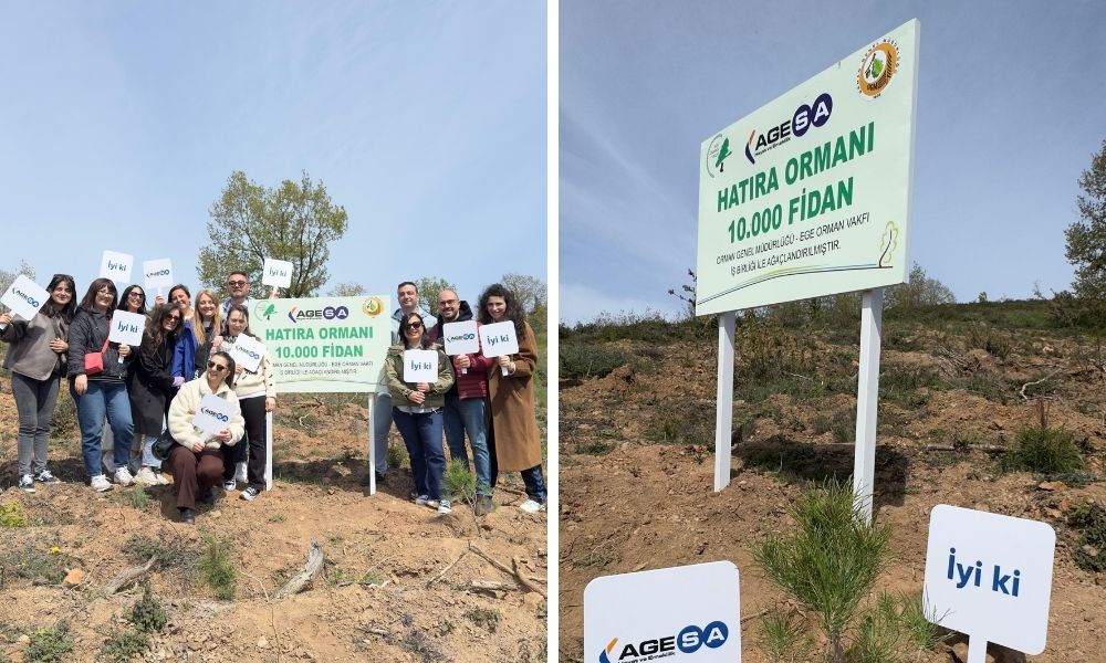 İkinci AgeSA Hatıra Ormanı Kocaeli’de Hayat Buldu