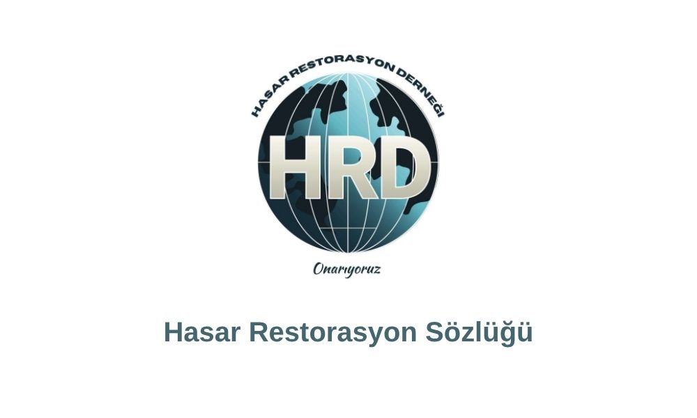 Hasar Restorasyon Sözlüğü Yayında!