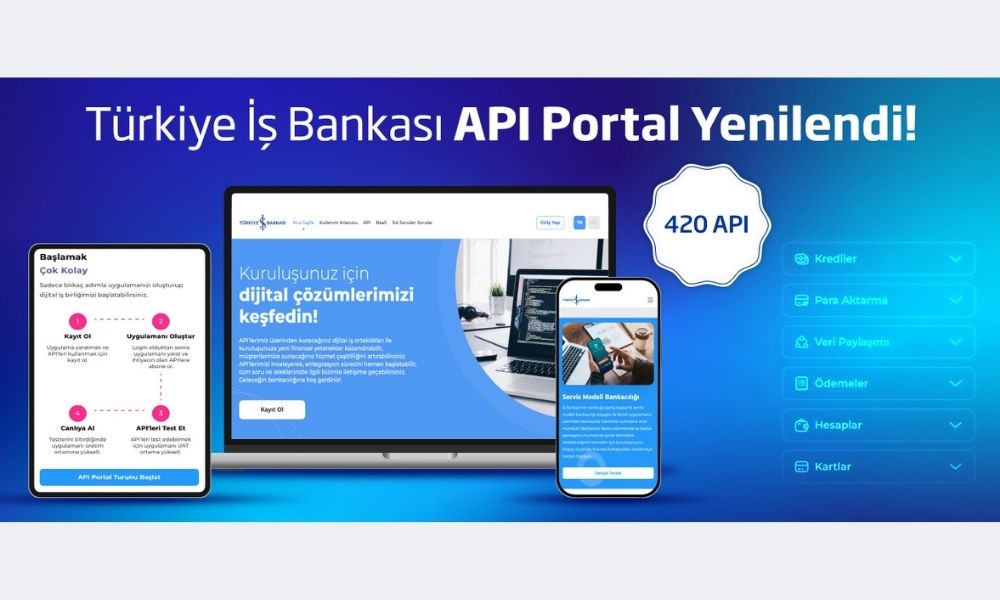 İş Bankası API Portal Yenilendi