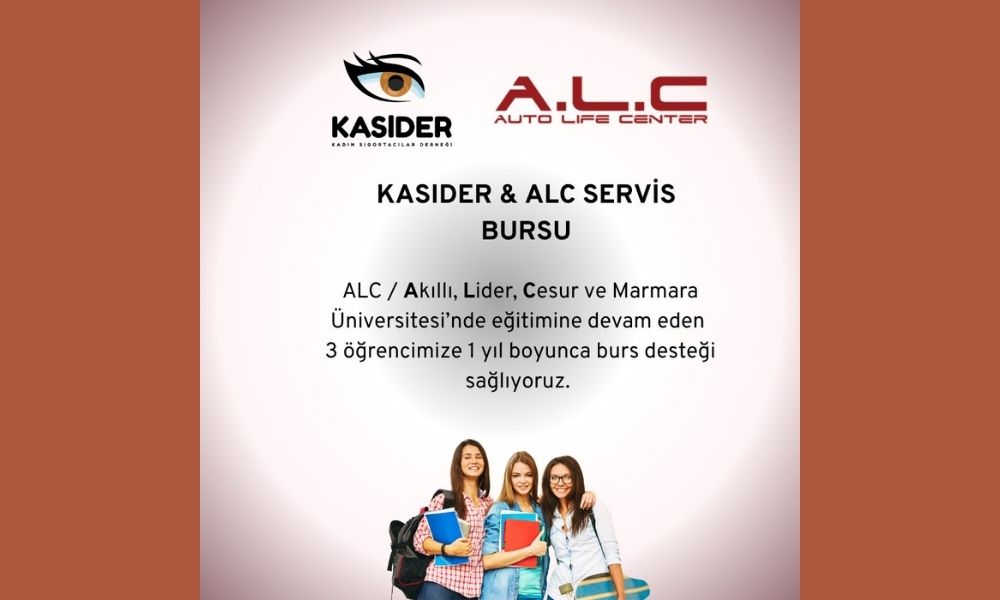 KASİDER ve ALC Servis Ten Başarılı Kız Öğrencilere Burs Desteği