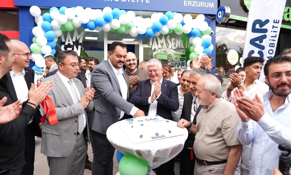 QCAR Mobilite 34. Şubesini Erzurum'da Açtı | 14 Ağustos 2025