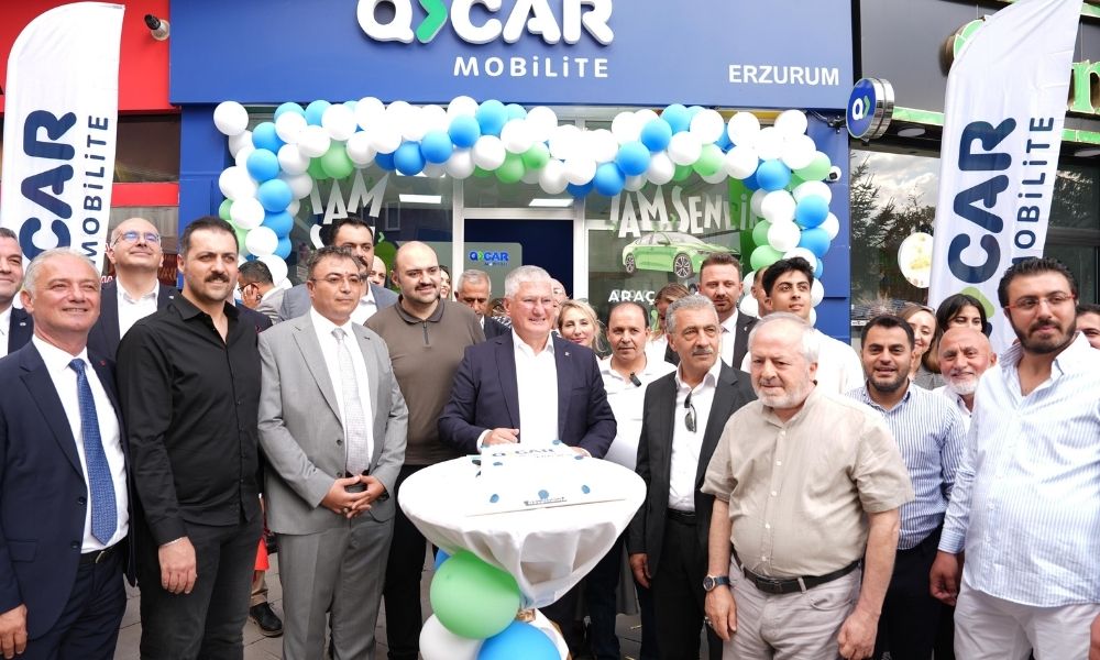 QCAR Mobilite 34. Şubesini Erzurum'da Açtı | 14 Ağustos 2025