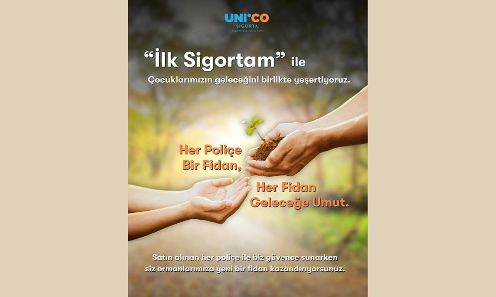 Unico Sigorta’dan 25 Bin Fidan Hedefi