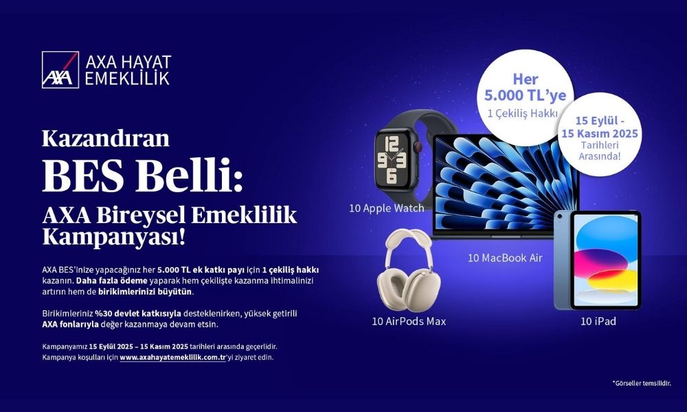 AXA Hayat ve Emeklilik’ten Kazandıran BES Kampanyası