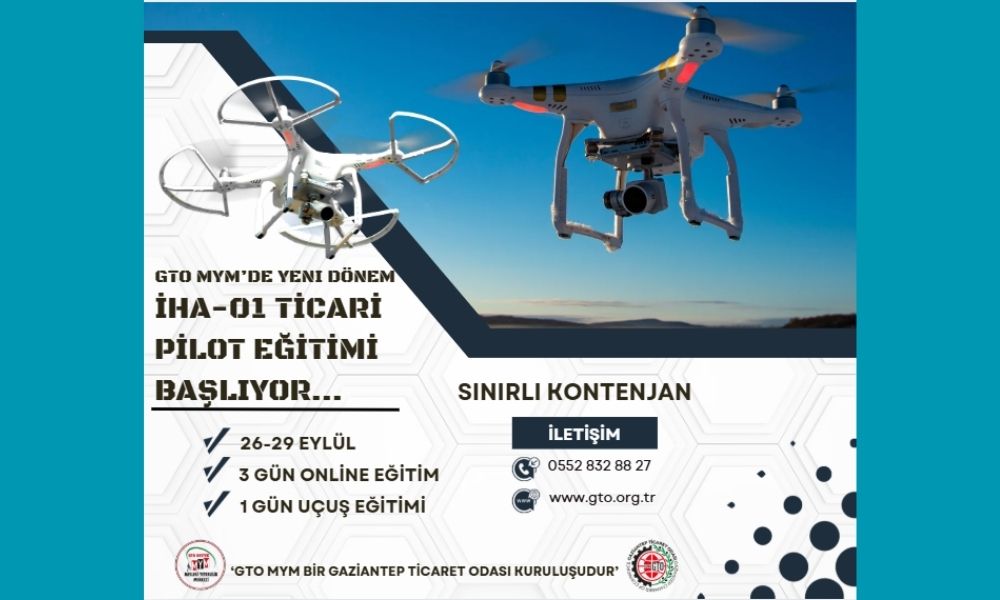 Geleceğin Mesleği: İHA (Drone) -01 Ticari Pilotluk Eğitimi