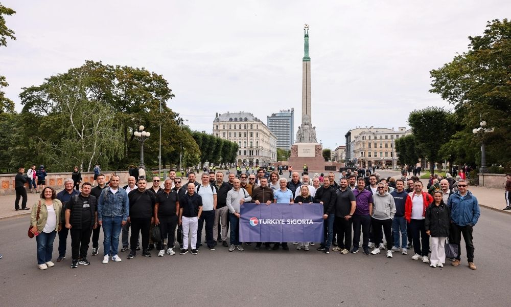 Türkiye Sigorta Riga’da Milli Takımı Destekledi