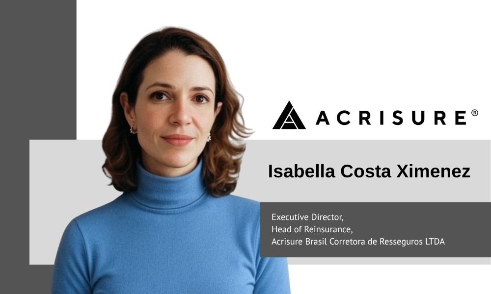 Isabella Costa Ximenez, Acrisure Re Brasil’ın Başına Geçti