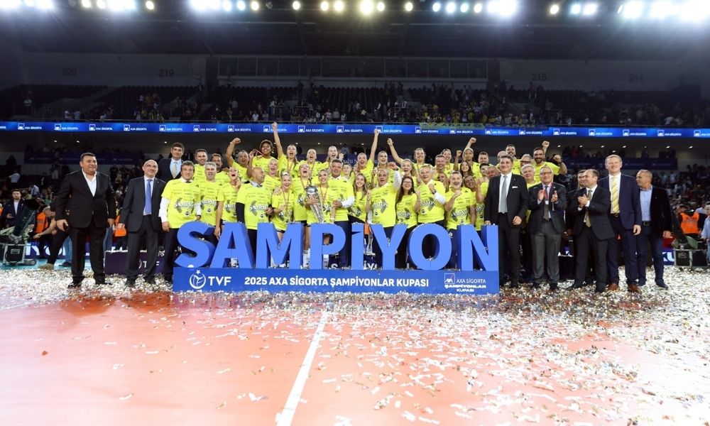 Kadınlar AXA Sigorta Şampiyonlar Kupası Sahibi Fenerbahçe Oldu!