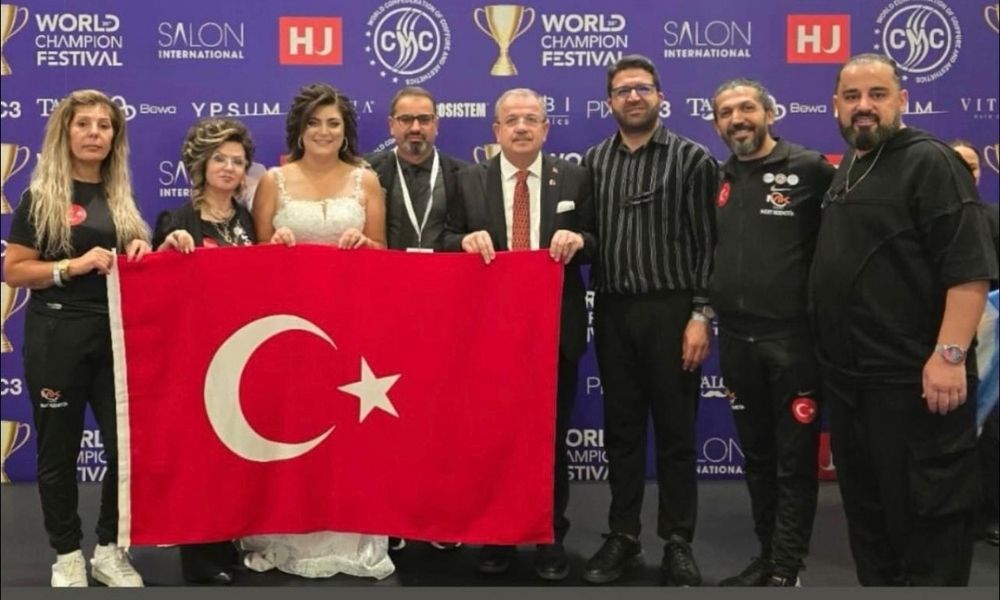 Türk Berber ve Kuaförlerinden Tarihi Başarı: Dünya Üçüncülüğü