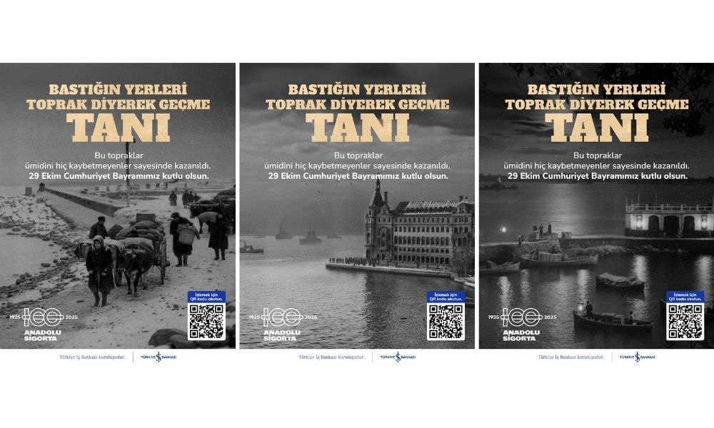 Anadolu Sigorta, Cumhuriyet’in İzlerini Yapay Zekâ ile Günümüze Taşıdı