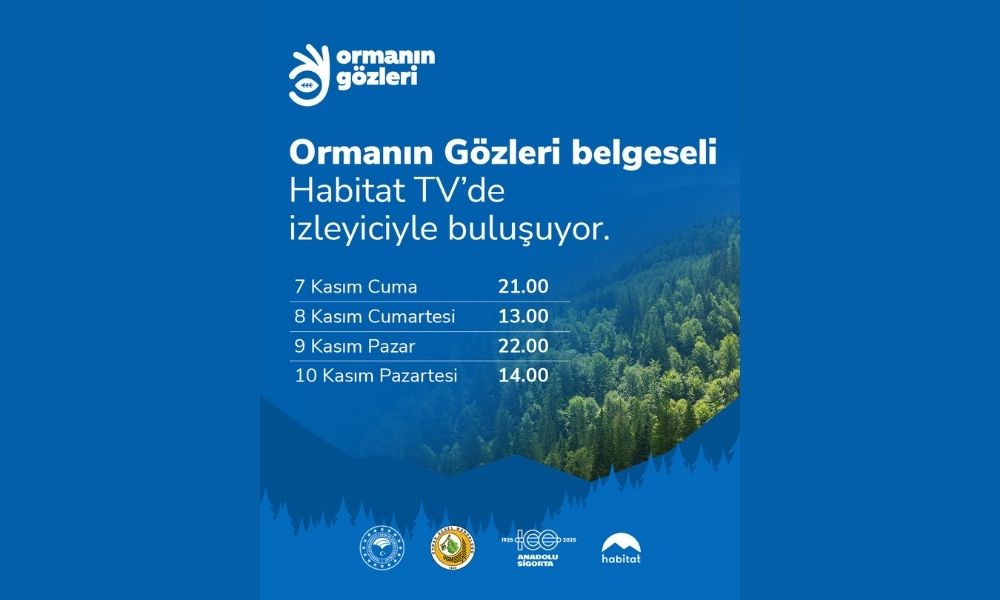 Anadolu Sigorta’nın “Ormanın Gözleri” Belgesel Serisi Dördüncü Bölümüyle Yayında