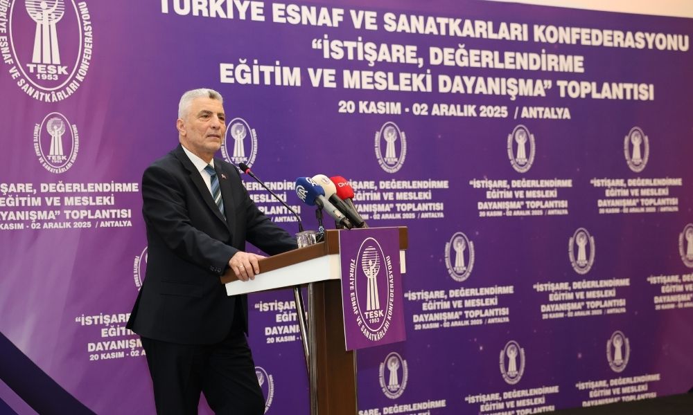 TESK Antalya'da Esnaf Buluşmasına Ev Sahipliği Yaptı 2 TESK Antalya'da Esnaf Buluşmasına Ev Sahipliği Yaptı | 30 Kasım 2025