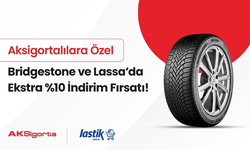 Aksigorta Müşterilerine Lastik İndirimi