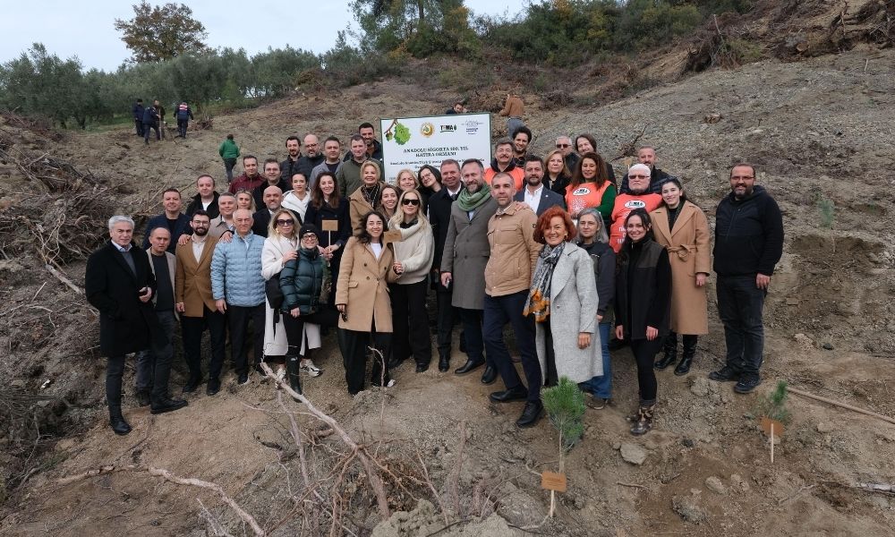 Anadolu Sigorta’nın 100. Yılına 100 Bin Fidanlık Yeşil Miras