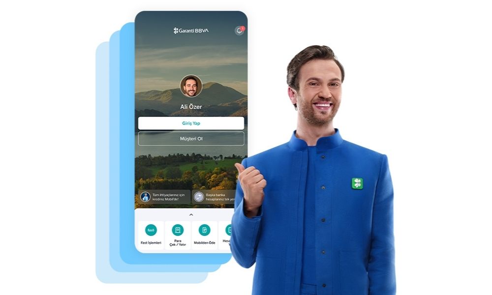 Garanti BBVA Mobil Uygulamasıyla Fark Yarattı