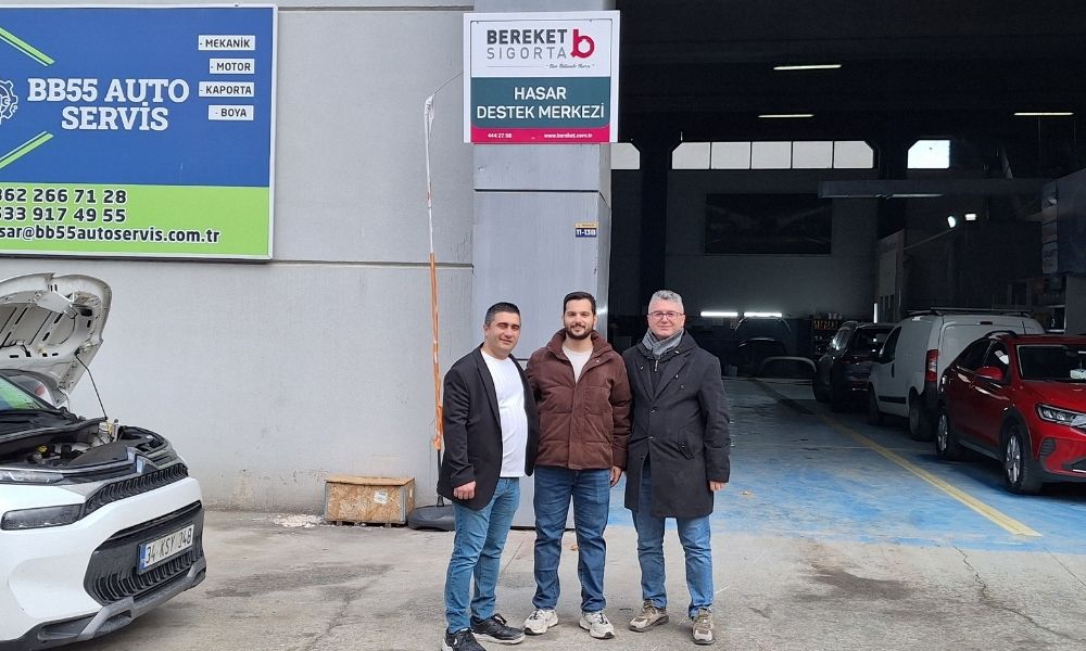 Bereket Sigorta Servis Ziyaretlerinde