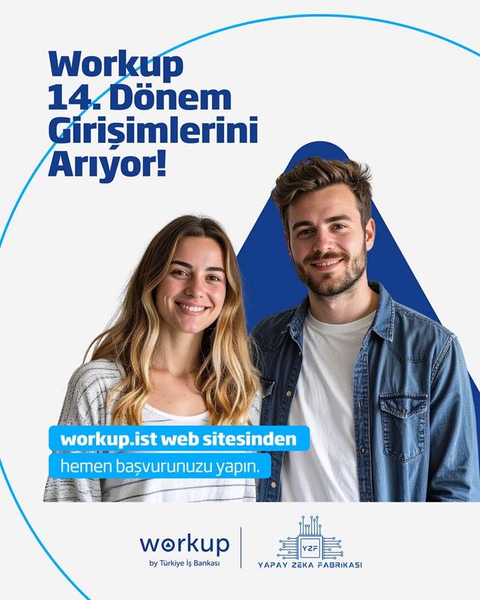 Workup Girişimcilik Programı 14 Dönem Başvuruları Başladı 2 Workup Girişimcilik Programı 14 Dönem Başvuruları Başladı | 23 Şubat 2026