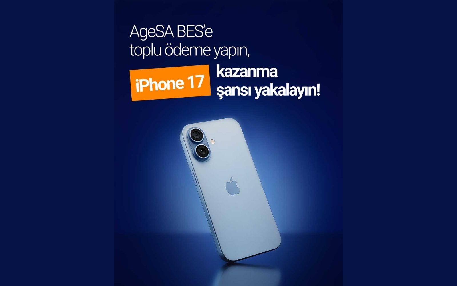 AgeSA BES Kampanyasında iPhone 17 Dağıtıyor