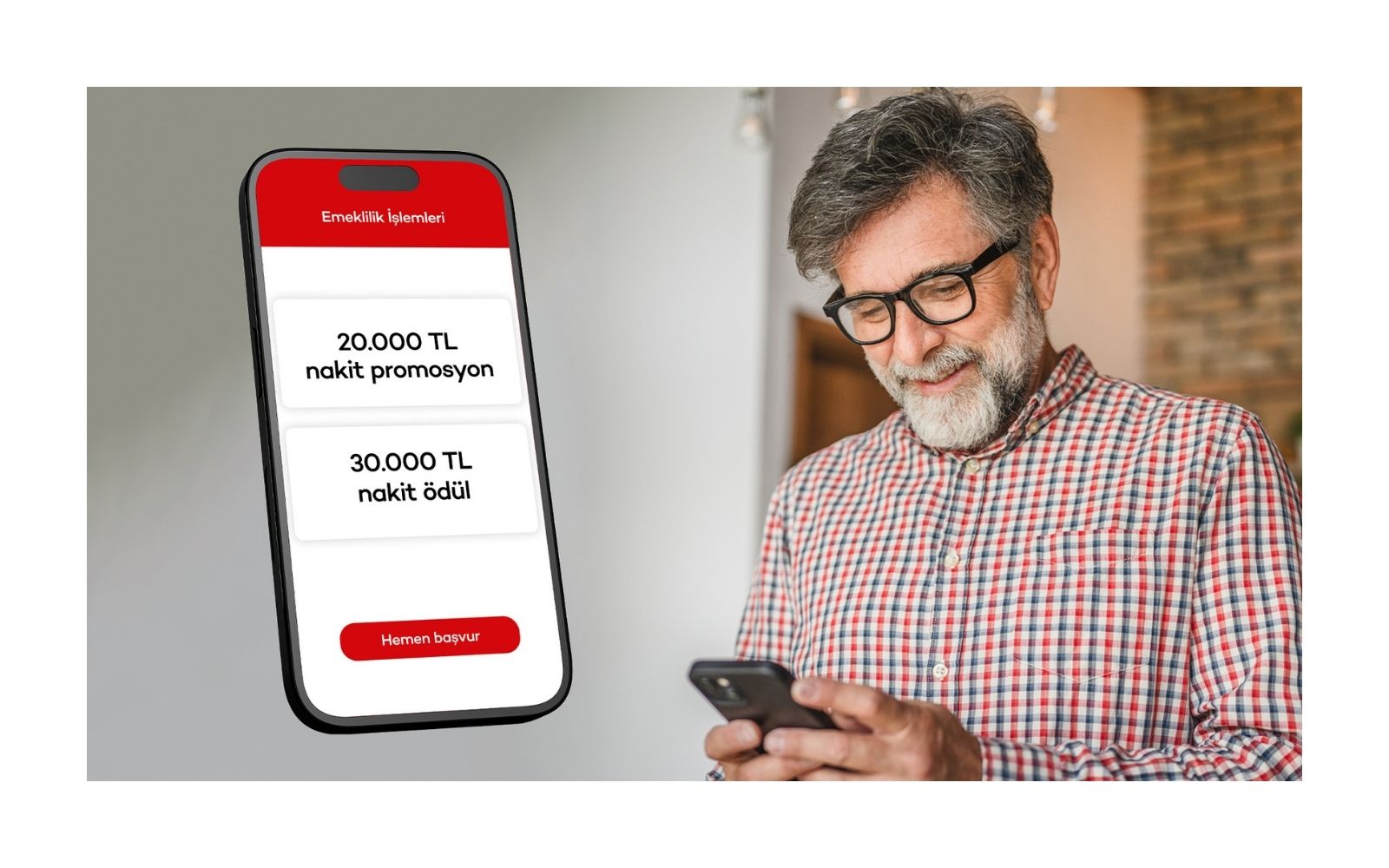 Akbank’tan Emeklilere Nakit Promosyon