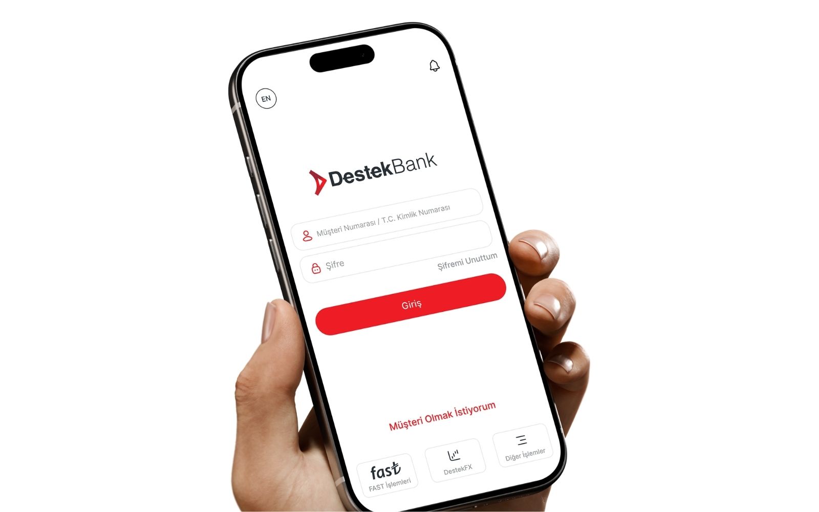 DestekBank Mobil Uygulamasını Yeniledi