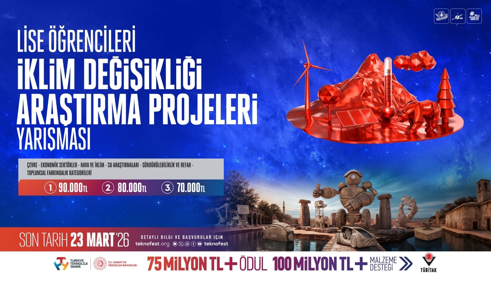 TEKNOFEST İklim ve Kutup Yarışması Başladı