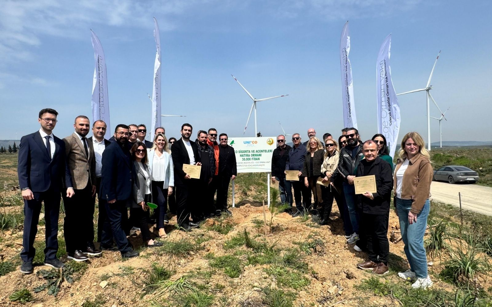 Her Poliçe Bir Fidan Projesi Bursa’da Yeşerdi