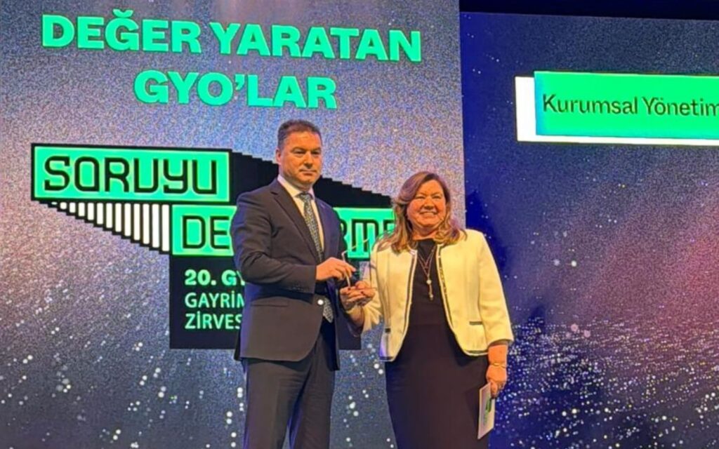 MHR GYO’ya GYODER Zirvesi’nde Anlamlı Ödül | 29 Nisan 2026
